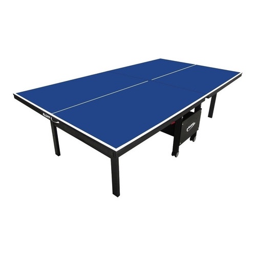 Mesa de ping pong Klopf 1014 Olimpic fabricada em MDP cor azul