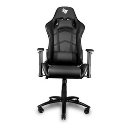 Cadeira De Escritório Pichau Donek By-8188 Gamer Ergonômica Preta Com Estofado De Couro Sintético