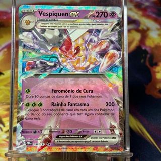 Carta Pokémon Ilustração Rara Poppy OBF 220/197 - Escarlate e Violeta -  COPAG Original em Português