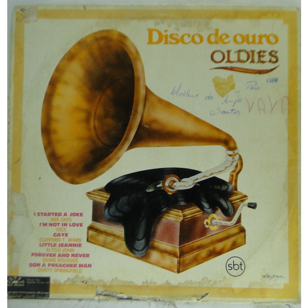 Lp Disco De Ouro - Oldies - De118 | Shopee Brasil