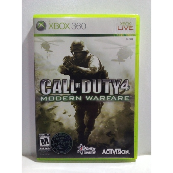 Call of Duty 4 Modern Warfare Xbox 360 Seminovo