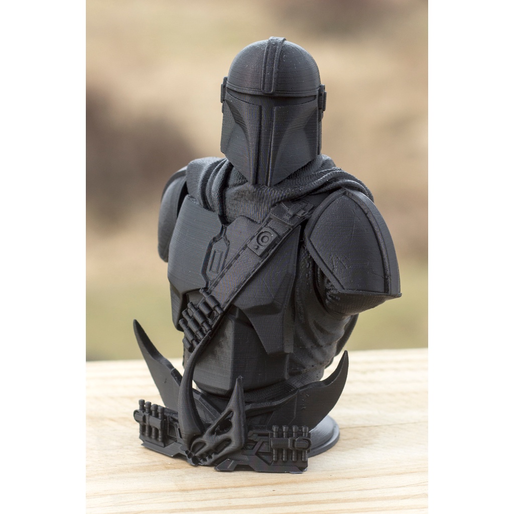 Busto Mandalorian - Star Wars Série | Várias Cores | 3DNINJAS