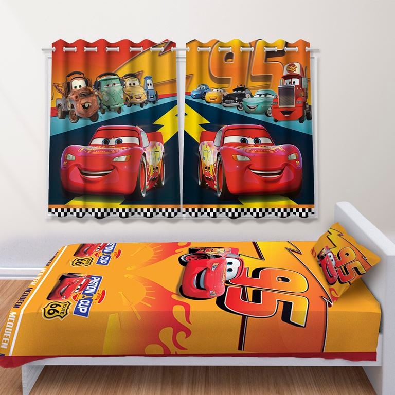 Cama Infantil com Aerofólio 100%MDF Relâmpago McQueen Star P13