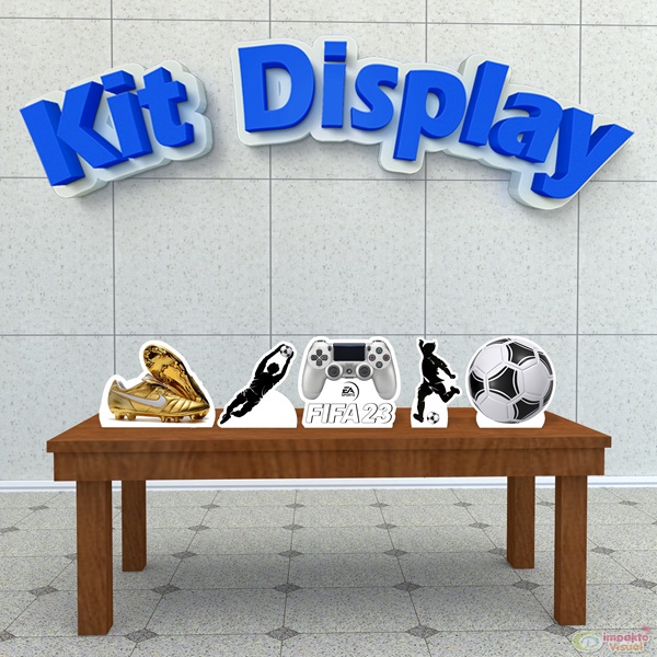 Kit Decoração De Festa Infantil Jogo Futebol 2023