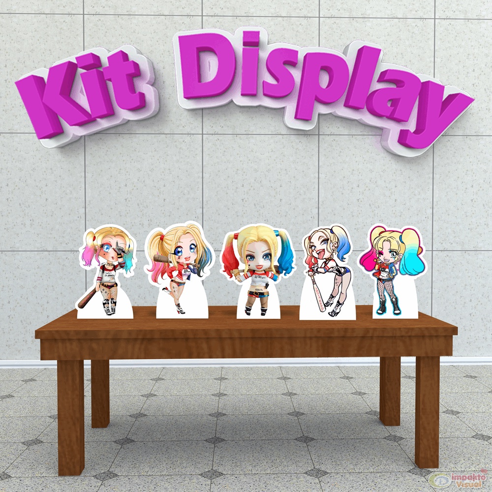 Kit Display + Painel 2x1,5m Festa Infantil Roblox Feminino