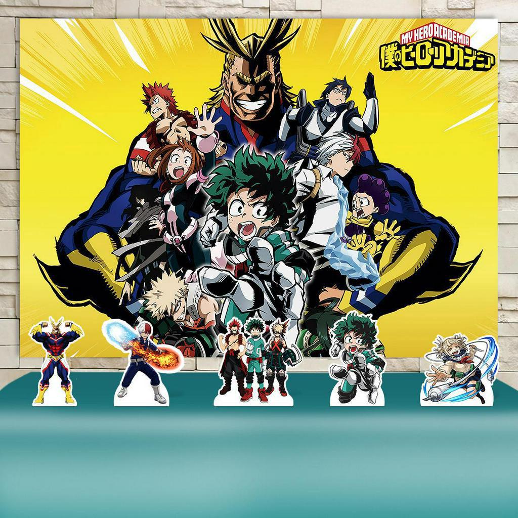 Kit Festa Aniversário Boku No Hero Academia Kit Prata | Shopee Brasil