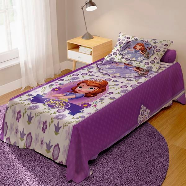 JOGO DE CAMA INF PRINCESA SOFIA