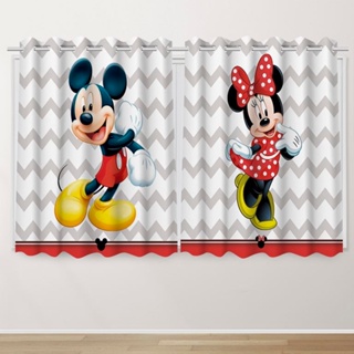 Cortina Infantil 2,60x1,50 Mickey E Minnie