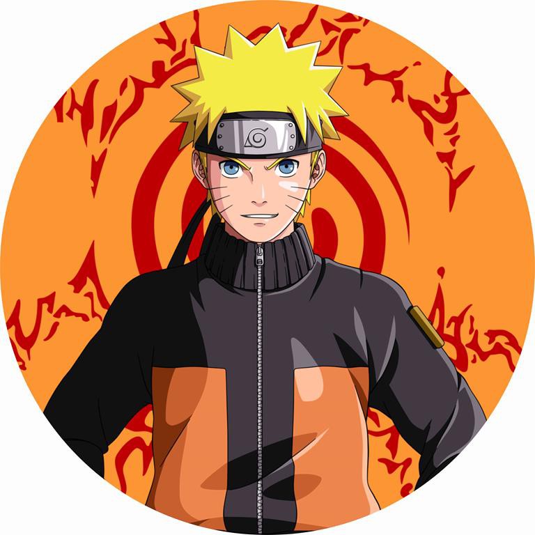 Painel Redondo Naruto Sublimado 1,50 X 1,50 c/elástico - Promoção - Foto  real - Poliéster - Elastano - Acabamento Perfeito