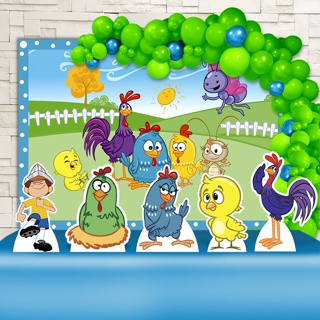 Free: Galinha Pintadinha Chicken Cupcake Pintinho Amarelinho Birthday,  chicken transparent background PNG clipart 