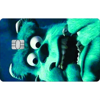 Adesivo Monstros S.A Disney Para Cartão De Crédito Filme Desenho