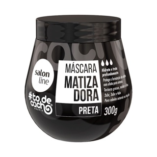 #todecacho Máscara Matizadora Preta 300g