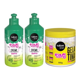 Kit Definição Antifrizz e Transição Capilar #todecacho Salon Line.