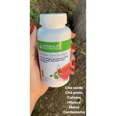 Chá verde Herbal 50gr e 100gr - Herbalife