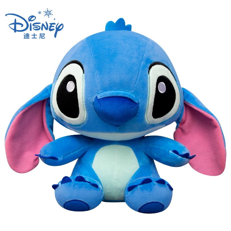 Disney Kawaii Stitch Plush Toy Stuffed Animals Doll Cartoon Cute Sofa  Sleeping Soft Pillow Room Decor Anime Peluche Gift