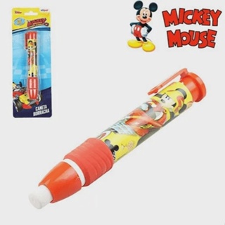 Mickey Borracha Caneta Escolar C/refil Dyp-333 Etipel