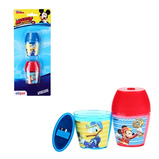 Apontador Com Deposito Mickey E Pato Donald
