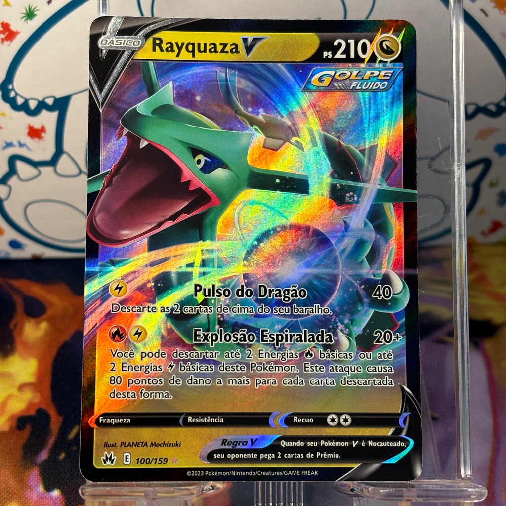 Carta Pokemon Eternatus VMAX Português 117/189 Card Original Copag V MAX