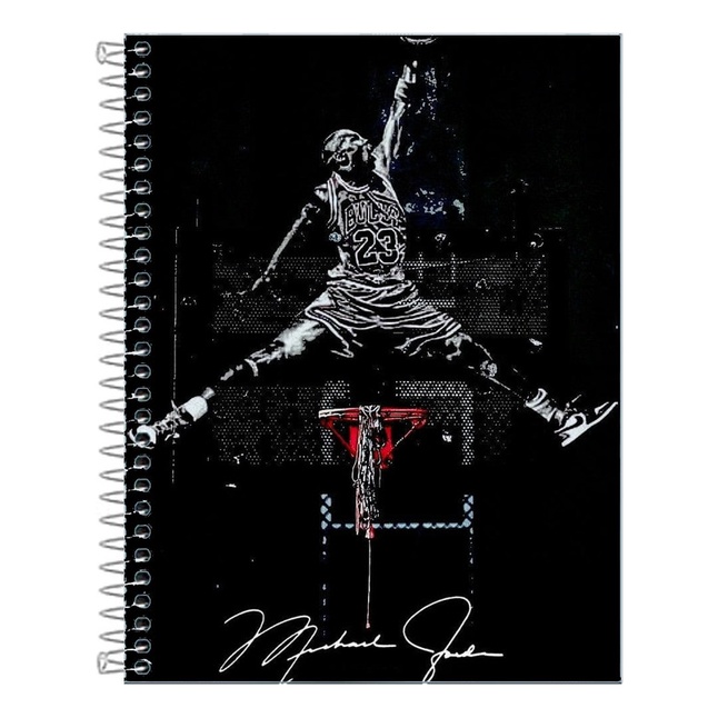 Caderno Basquete Capa Dura 80 Folhas 1 Matéria