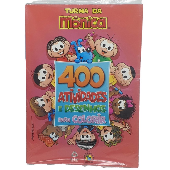 Turma do Chico Bento  400 Atividades e Desenhos para Colorir