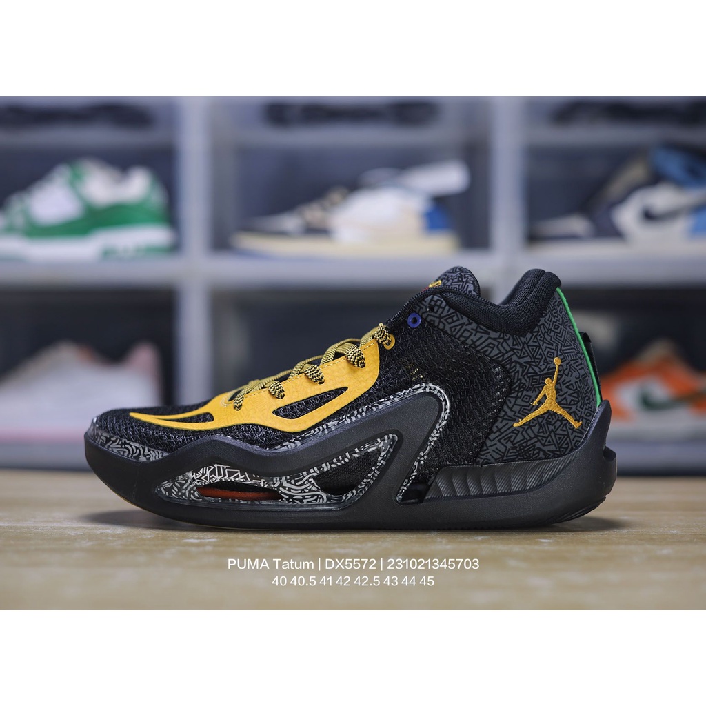 【 duty free 】 Tatum 1 " Archer Ave " De Meia Altura Respirável , Almofadado Leve Sapatos De Basquetebol Atlético