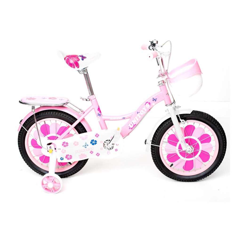 Bicicleta infantil para meninas de 3 á 7 anos na cor rosa em Promoção na  Americanas