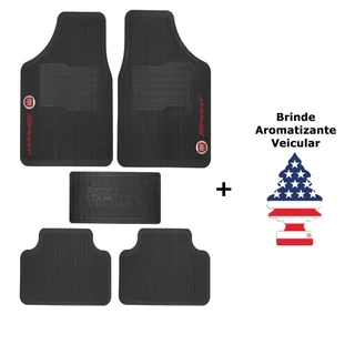 Tapete Personalizado Fiat Preto Strada Adventure Locker Sport - Tapete Automotivo, Tapete para Carro, Carpete Carro, Carpete para Carro, Sport, Preto