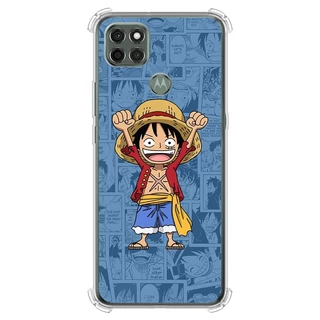 Capa para Moto G6, G7, G9 Play, G9 Plus, G9 Power, G8, G8 Play, G8 Plus, G8 Power, G8 Power Lite, G10, G20, G30, G22, G31, G32, G41, G52, G50, G52, G53, G60, G100 - História em Quadrinhos | One Piece