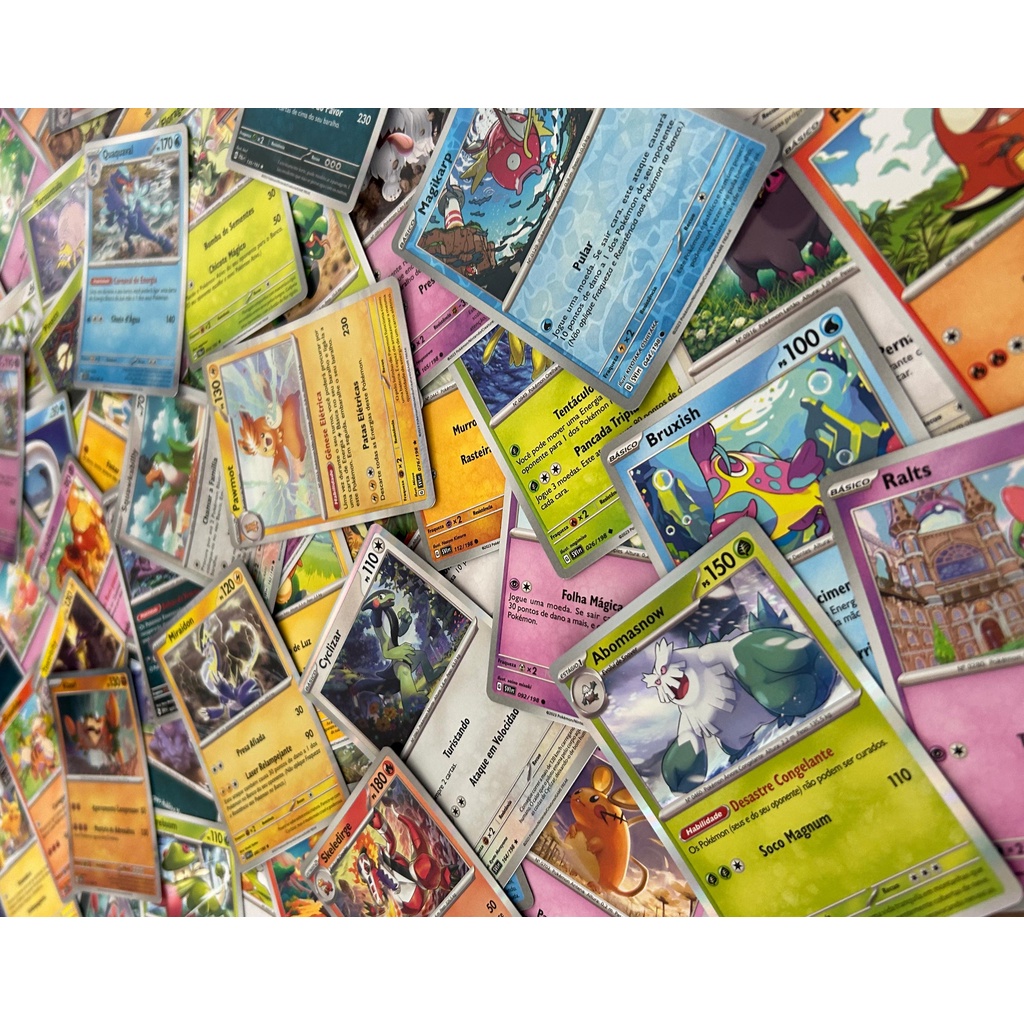 Jogo de Cartas Pokémon - Blister Triplo - EV - Evoluções em Paldea -  Sortido - Copag