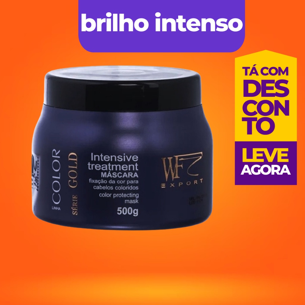 Mascara Creme para Cabelos Coloridos Menor Desbotamento Cor Prolongada ...