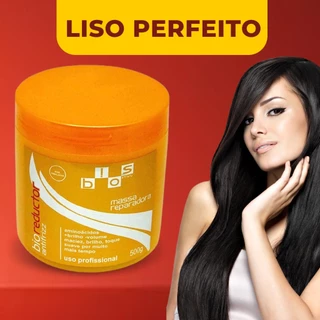 Creme Mascara Selante Escova Progressiva de Uréia 500g WF Biosstraty Liso Perfeitos Alisa E Reduz Volume.