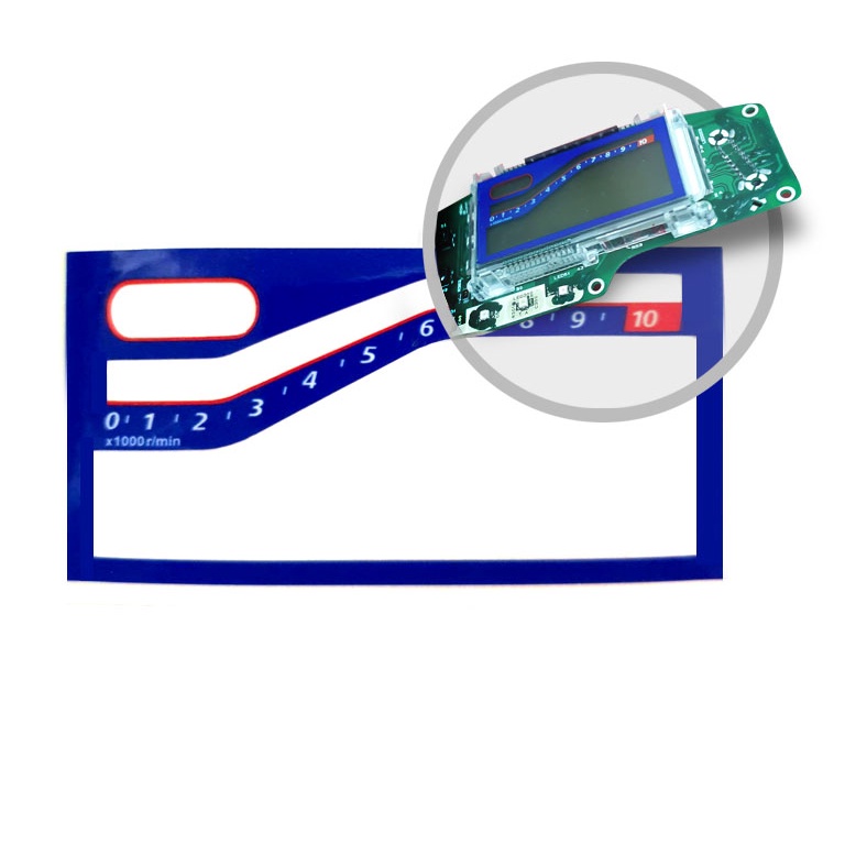 kit 5 adesivos de Painel Lander 250 Yamaha reforma