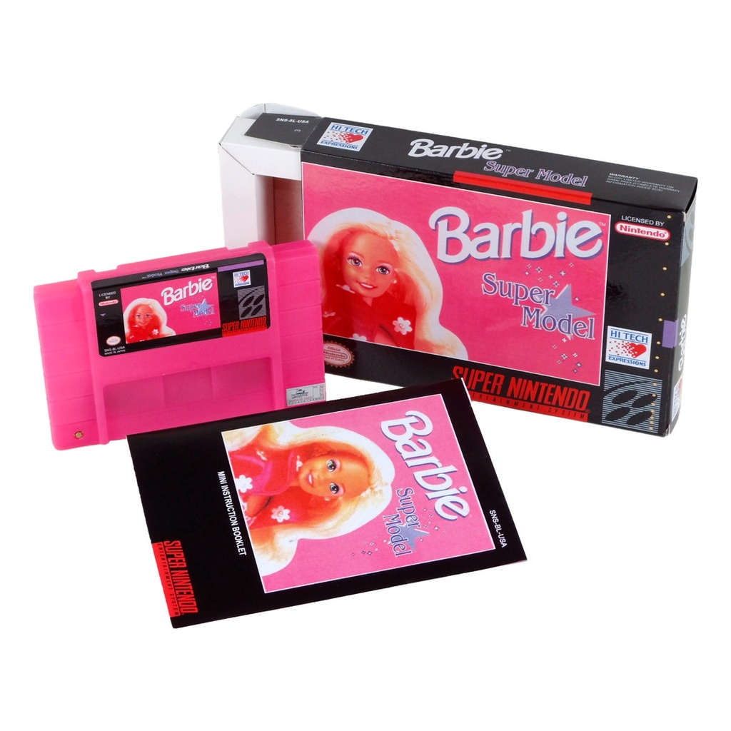 Jogo Super Nintendo Barbie Super Model - Nintendo - Gameteczone a