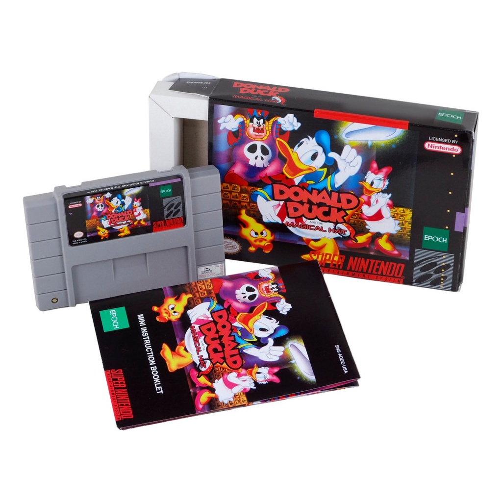 Donald Duck and the Magical Hat Super Nintendo SNES Completo