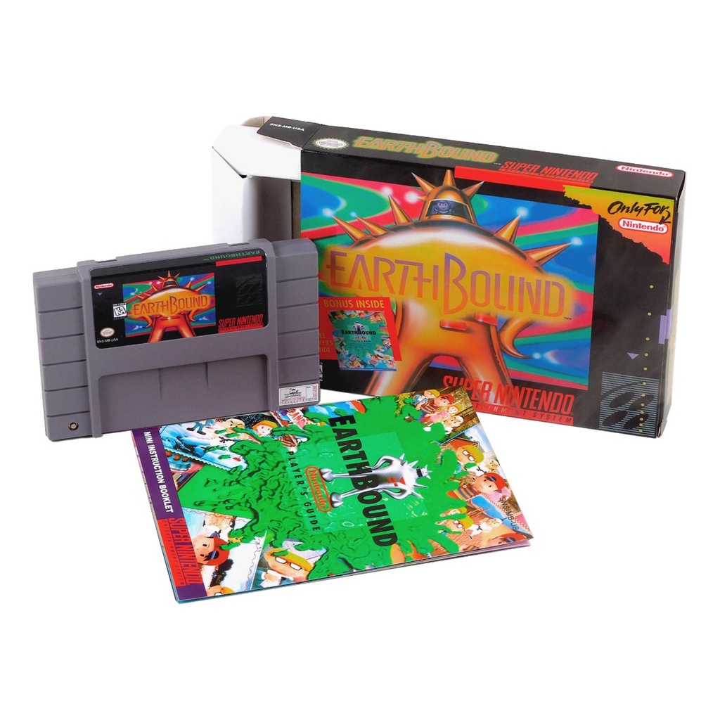 Earthbound Super Nintendo SNES Completo Duplo Idioma