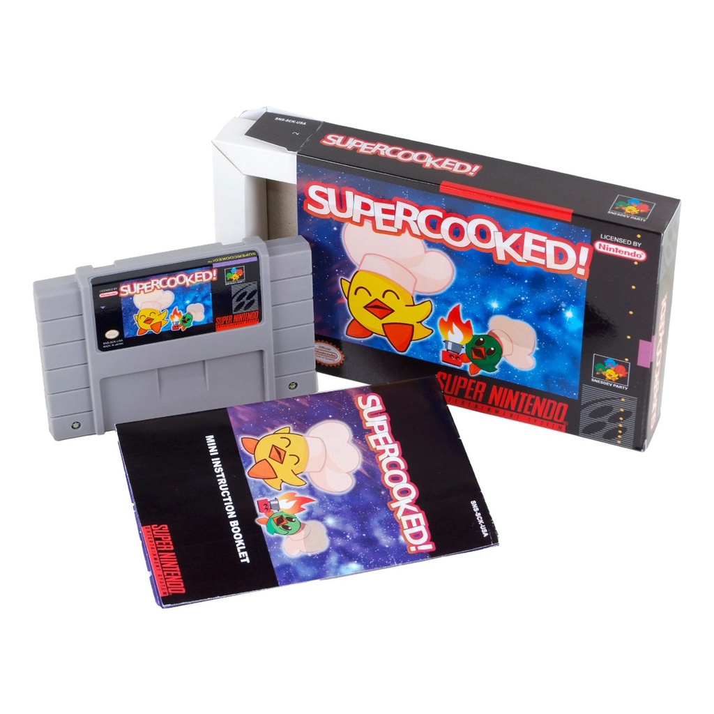 Supercooked Super Nintendo SNES Completo