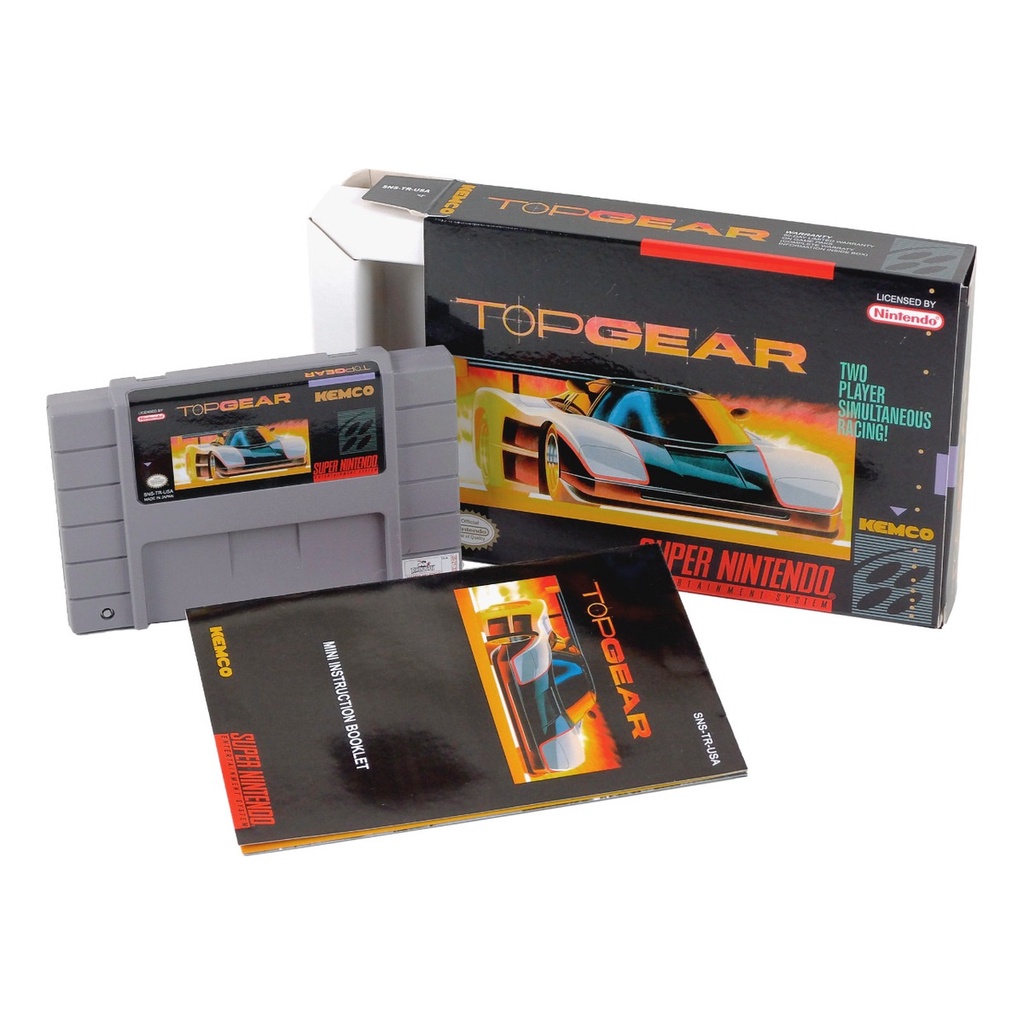 Top Gear Super Nintendo SNES Completo