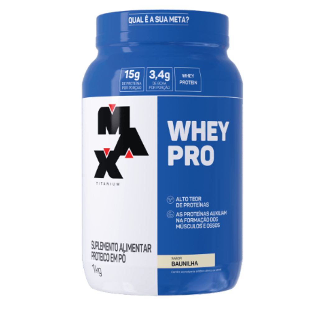 Whey Pro Max Titanium Whey Protein 1Kg
