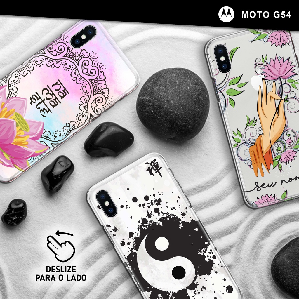 Capa Capinha - Moto G54 - Zen Personalizado com Nome