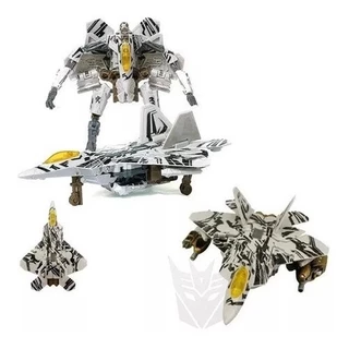 Boneco Transformers Autobots Robo Megatron Jato Caça Militar