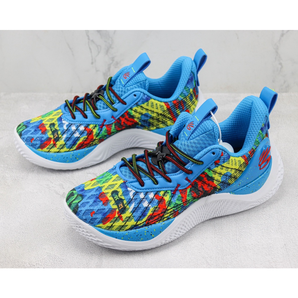 Under Armour Spot Tiro real Sob A Armadura Curry 10 Sapatos De Basquetebol Esportivo