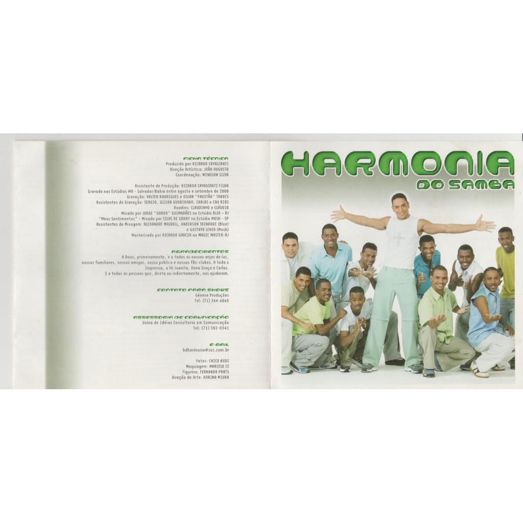 Cd Harmonia Do Samba 2000 O Rodo Original Seminovo | Shopee Brasil