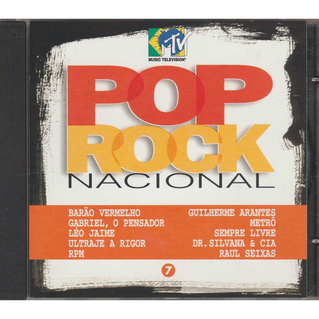 Cd Pop Rock Nacional Volume 7, Original | Shopee Brasil