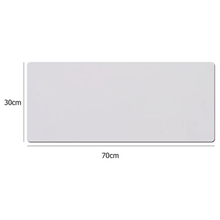 Mouse Pad Gamer Branco Retangular Especial para Sublimação - 70x30 Macio e Resistente em Oferta na Shopee