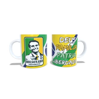 Bolsonaro - Caneca Presidente 325ml porcelana