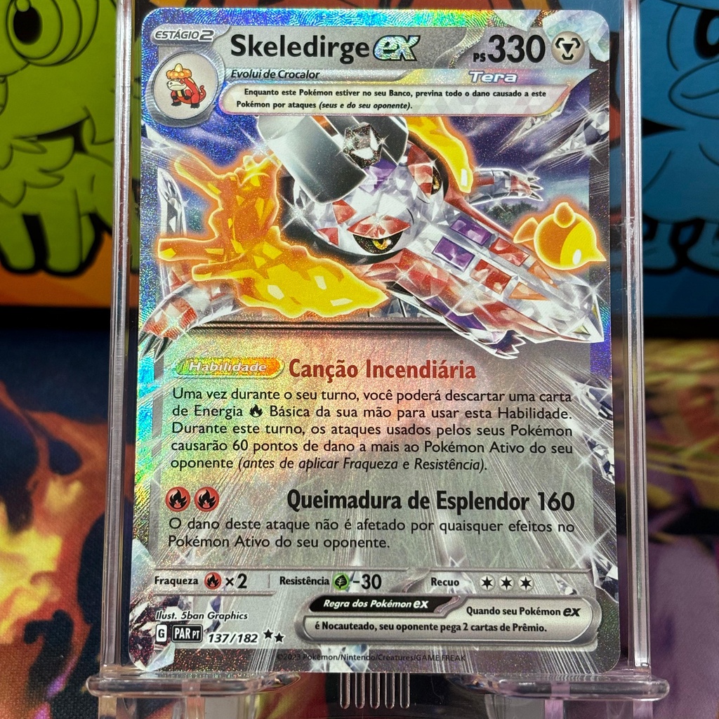 Preços baixos em Cartões de jogo de cartas colecionáveis individuais ultra  raros Lugia Pokémon TCG EX Unseen Forces