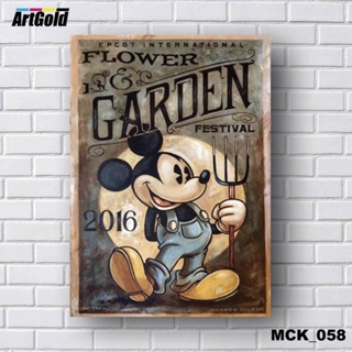 Placas Quadros Decorativos em MDF - MICKEY E MINNIE_058