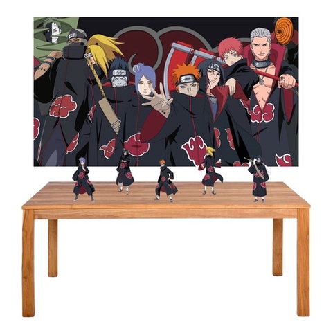 Kit Festa Akatsuki Display + Painel 100x60cm | Shopee Brasil