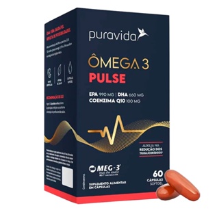 Ômega-3 Pulse Puravida 60 caps