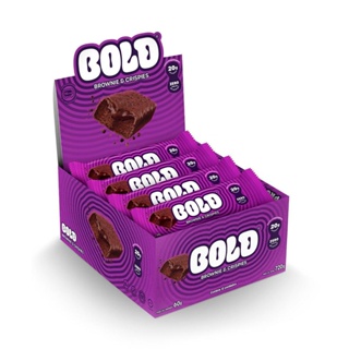 Barrinha Bold Brownie & Crispies (12 un de 60g)